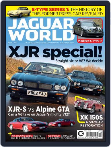 Jaguar World April 1st, 2021 Digital Back Issue Cover