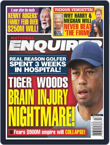 National Enquirer March 29th, 2021 Digital Back Issue Cover