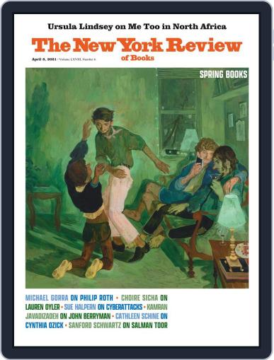 The New York Review of Books April 8th, 2021 Digital Back Issue Cover