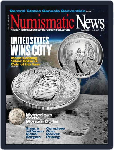 Numismatic News March 30th, 2021 Digital Back Issue Cover