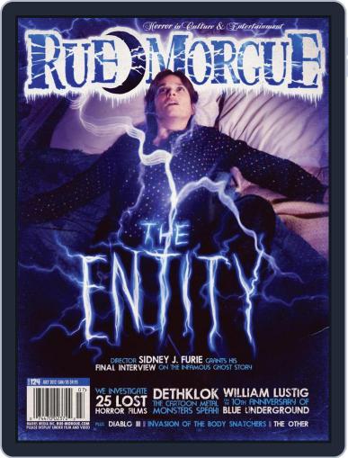 RUE MORGUE July 1st, 2012 Digital Back Issue Cover