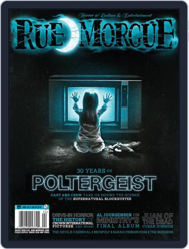 RUE MORGUE April 1st, 2012 Digital Back Issue Cover