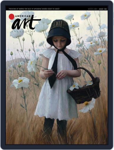 American Art Collector March 1st, 2021 Digital Back Issue Cover