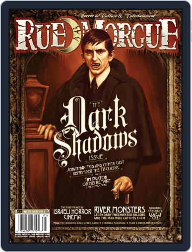 RUE MORGUE May 1st, 2012 Digital Back Issue Cover