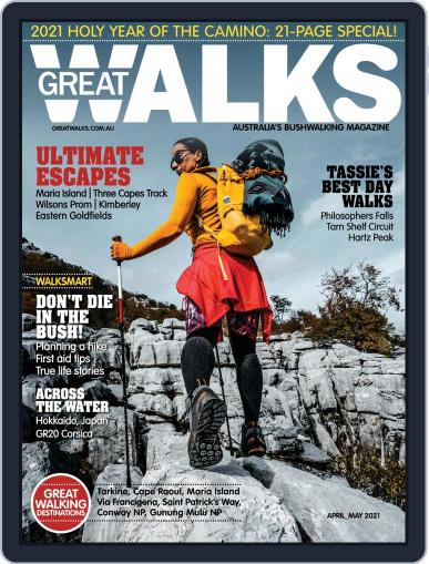 Great Walks April 1st, 2021 Digital Back Issue Cover