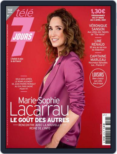 Télé 7 Jours March 27th, 2021 Digital Back Issue Cover