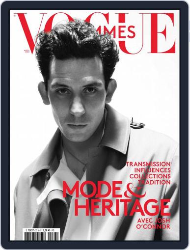 Vogue Hommes April 1st, 2021 Digital Back Issue Cover