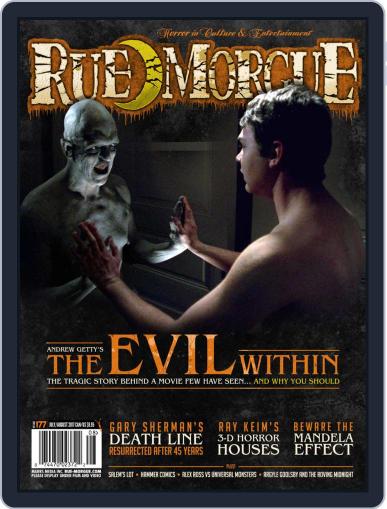 RUE MORGUE July 1st, 2017 Digital Back Issue Cover