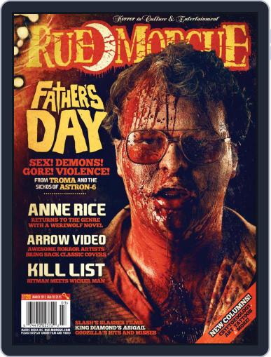 RUE MORGUE March 1st, 2012 Digital Back Issue Cover