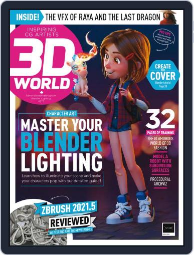 3D World May 1st, 2021 Digital Back Issue Cover