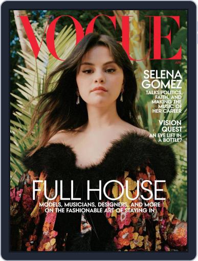 Vogue April 1st, 2021 Digital Back Issue Cover