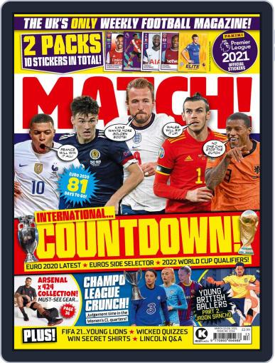 MATCH! March 23rd, 2021 Digital Back Issue Cover
