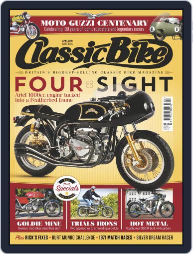Classic Bike April 1st, 2021 Digital Back Issue Cover