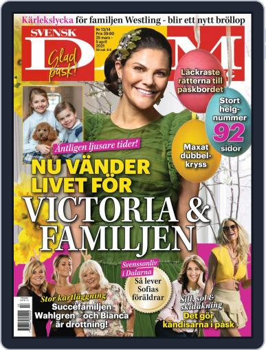 Svensk Damtidning March 25th, 2021 Digital Back Issue Cover