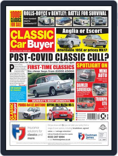 Classic Car Buyer March 24th, 2021 Digital Back Issue Cover