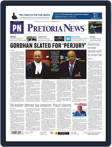 Pretoria News March 24th, 2021 Digital Back Issue Cover