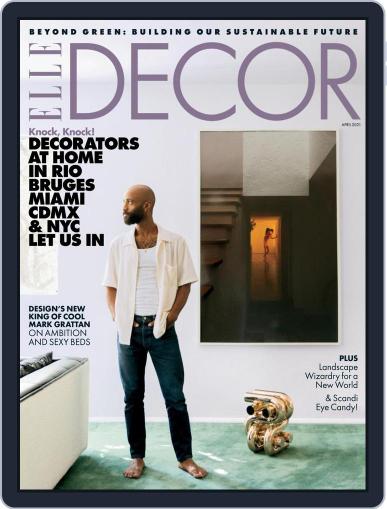 ELLE DECOR April 1st, 2021 Digital Back Issue Cover