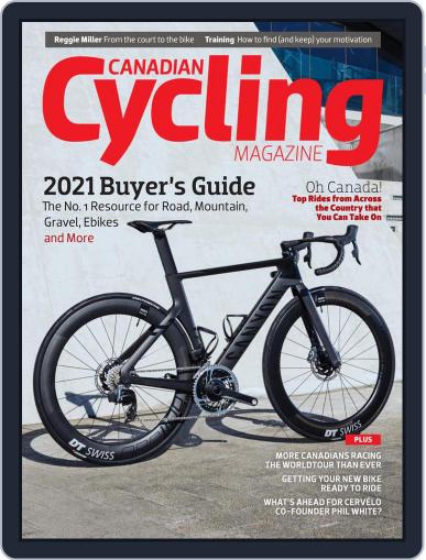 Canadian Cycling April 1st, 2021 Digital Back Issue Cover