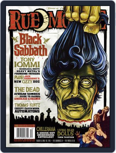 RUE MORGUE December 1st, 2011 Digital Back Issue Cover