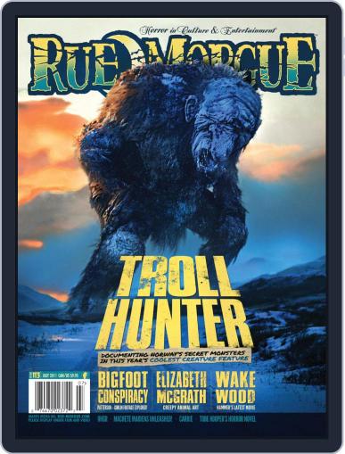 RUE MORGUE July 1st, 2011 Digital Back Issue Cover