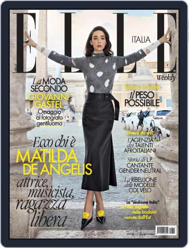 Elle Italia April 3rd, 2021 Digital Back Issue Cover