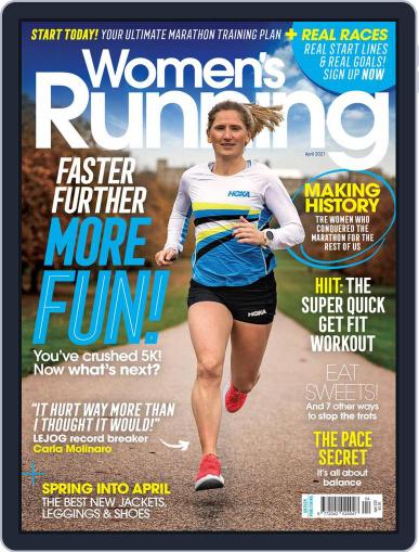 Women's Running United Kingdom (Digital) April 1st, 2021 Issue Cover