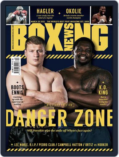 Boxing News March 25th, 2021 Digital Back Issue Cover