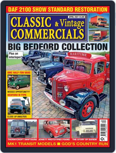 Classic & Vintage Commercials April 1st, 2021 Digital Back Issue Cover