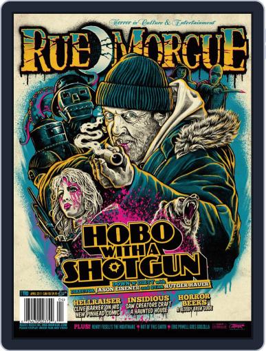 RUE MORGUE April 1st, 2011 Digital Back Issue Cover