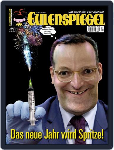 EULENSPIEGEL, Das Satiremagazin January 1st, 2021 Digital Back Issue Cover