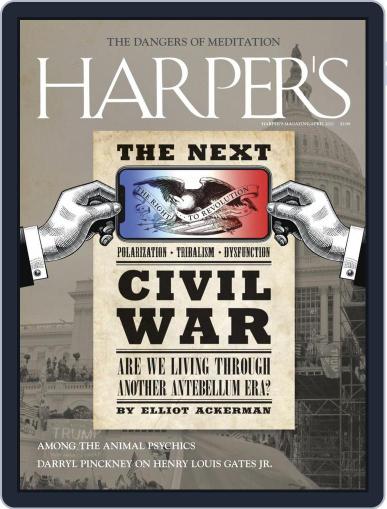 Harper's April 1st, 2021 Digital Back Issue Cover