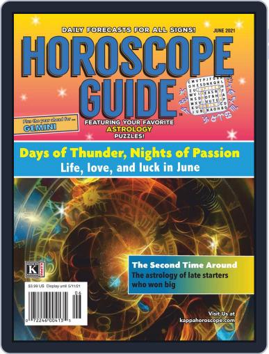 Horoscope Guide June 1st, 2021 Digital Back Issue Cover