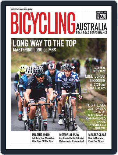 Bicycling Australia March 1st, 2021 Digital Back Issue Cover