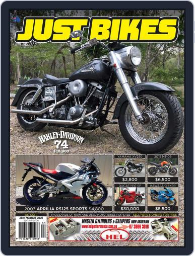 Just Bikes March 25th, 2021 Digital Back Issue Cover