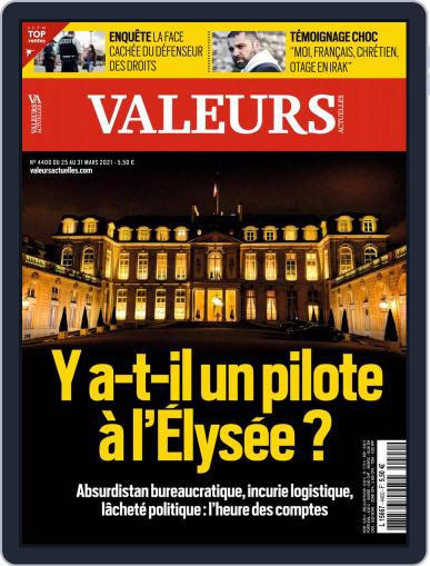 Valeurs Actuelles March 25th, 2021 Digital Back Issue Cover