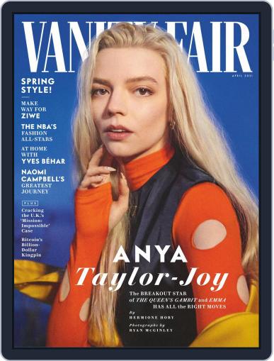 Vanity Fair UK April 1st, 2021 Digital Back Issue Cover