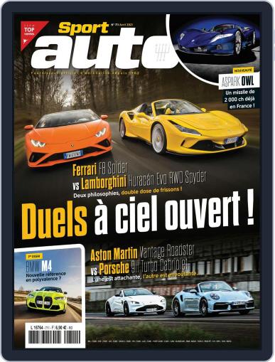 Sport Auto France April 1st, 2021 Digital Back Issue Cover