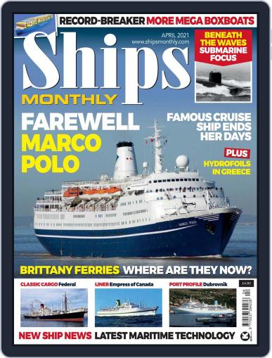 Ships Monthly April 1st, 2021 Digital Back Issue Cover