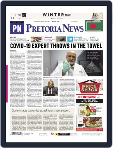 Pretoria News March 26th, 2021 Digital Back Issue Cover
