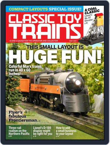 Classic Toy Trains May 1st, 2021 Digital Back Issue Cover