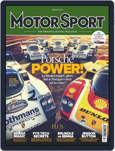 Motor sport March 1st, 2021 Digital Back Issue Cover