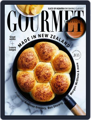 Gourmet Traveller April 1st, 2021 Digital Back Issue Cover