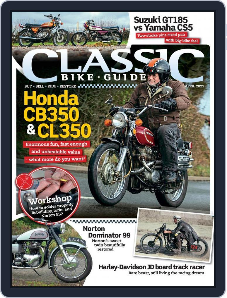 Classic Bike Guide (Digital) Subscription                    April 1st, 2021 Issue
