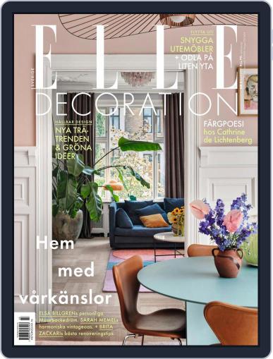 ELLE Decoration Sweden April 1st, 2021 Digital Back Issue Cover