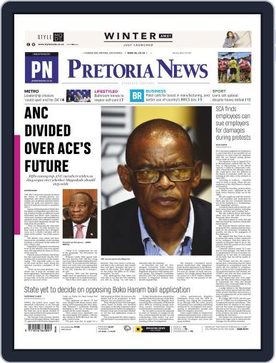 Pretoria News March 29th, 2021 Digital Back Issue Cover