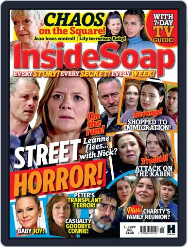 Inside Soap UK April 3rd, 2021 Digital Back Issue Cover