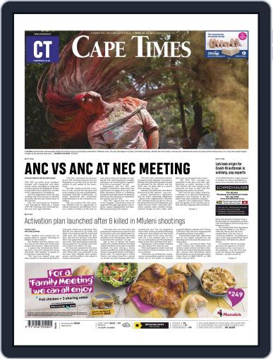 Cape Times March 30th, 2021 Digital Back Issue Cover