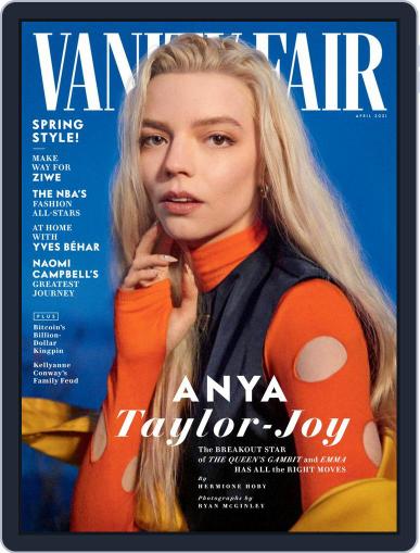 Vanity Fair April 1st, 2021 Digital Back Issue Cover