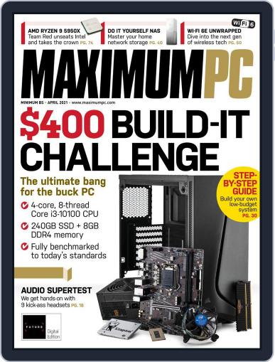 Maximum PC (Digital) April 1st, 2021 Issue Cover