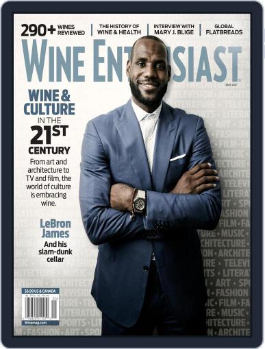 Wine Enthusiast May 1st, 2021 Digital Back Issue Cover